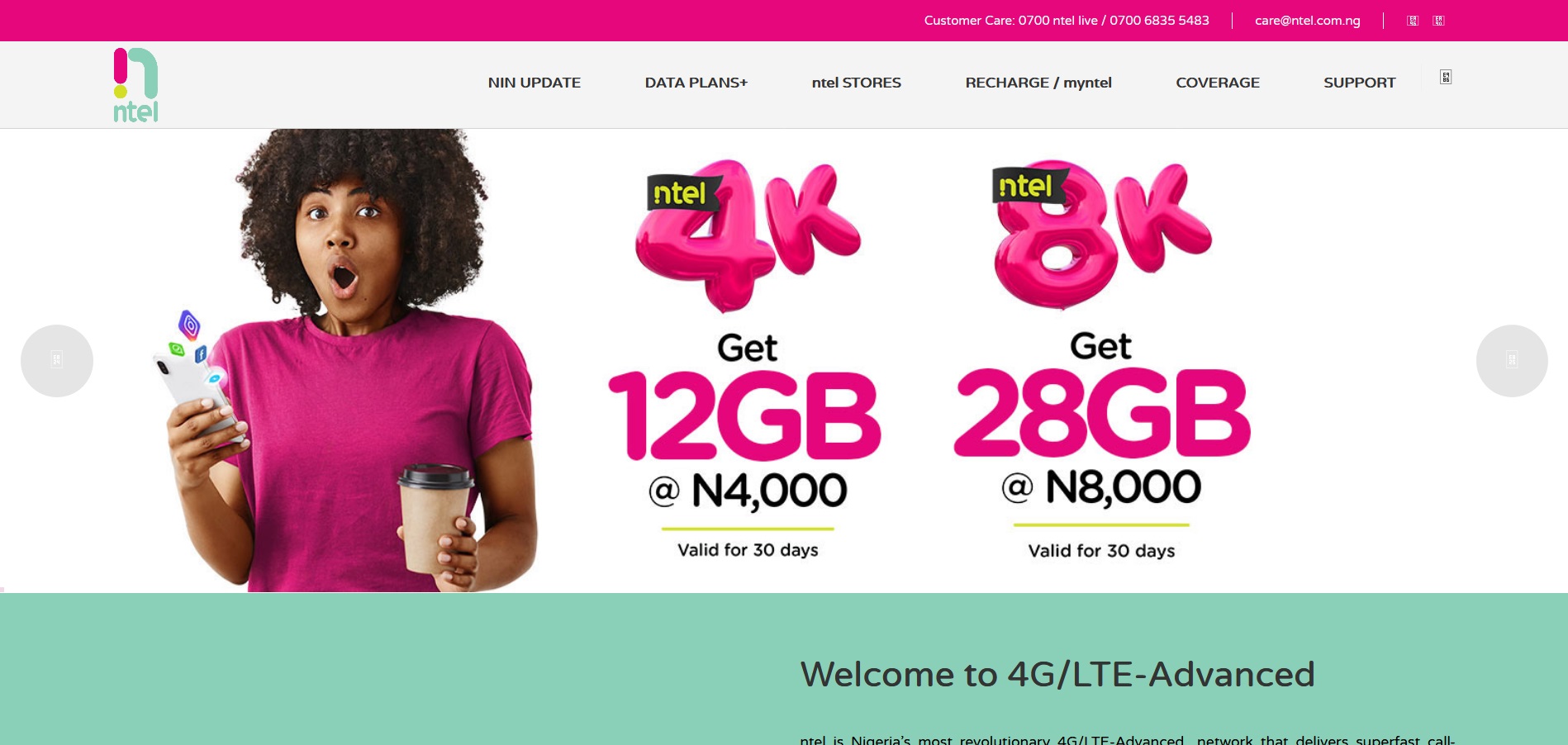 ntel Website